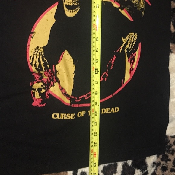 SKELETONWITCH Witch Curse Of the Dead Punk Metal T - Picture 8 of 8